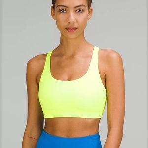 Lululemon Energy Sports Bra Highlight Yellow